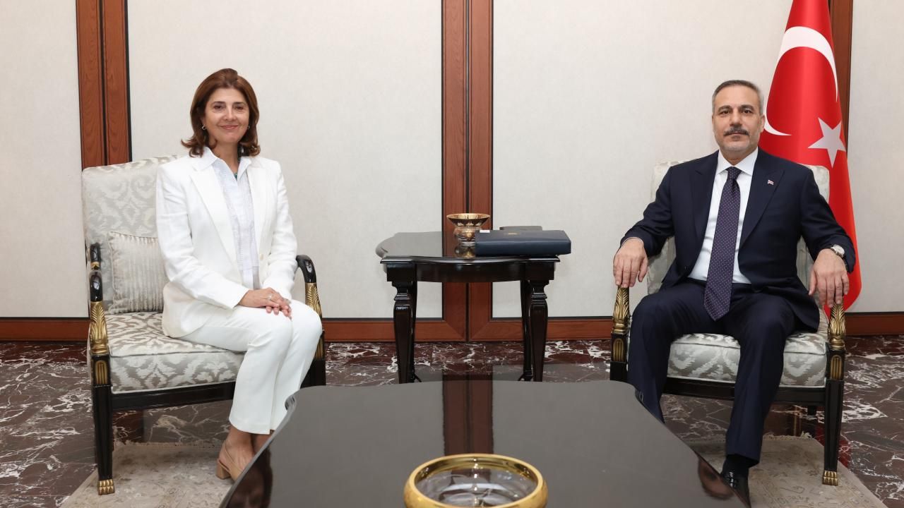 Dışişleri Bakanı Fidan, BM’nin Kıbrıs Özel Temsilcisi Holguín Cuéllar’ı Ankara’da Ağırladı